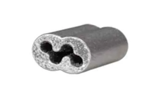 Aluminum wire splicing sleeve