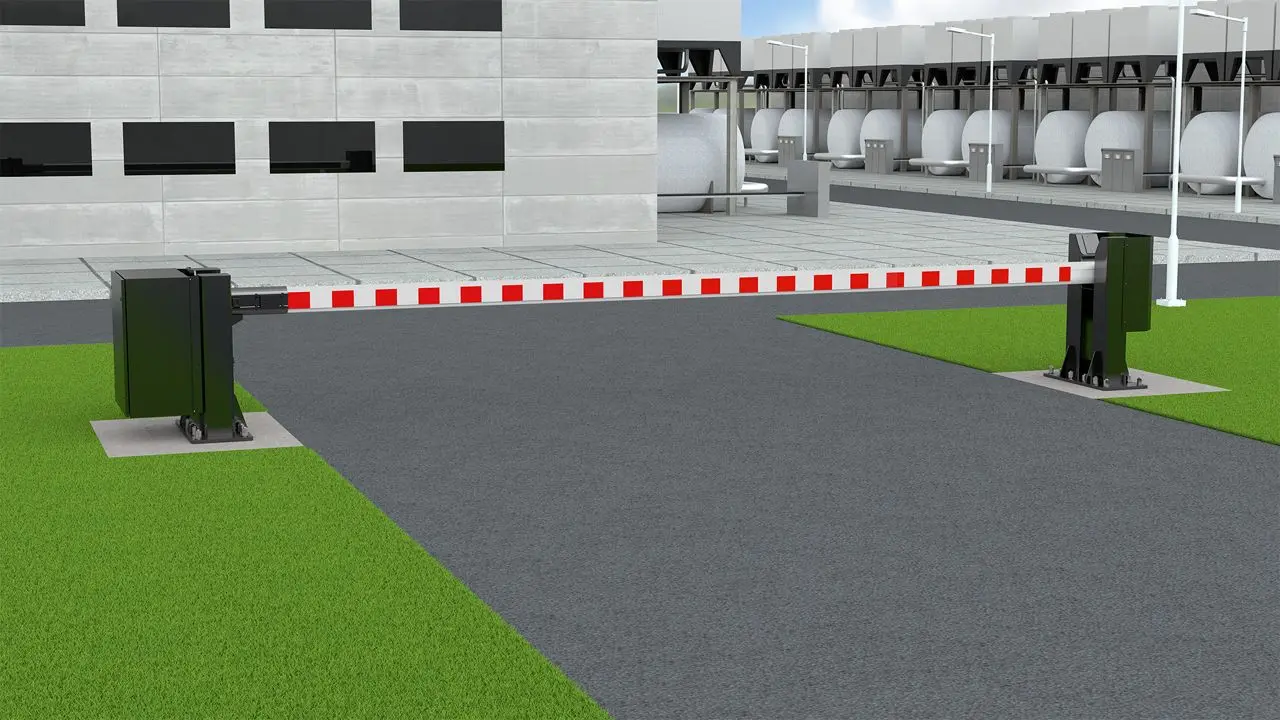 Ameristar Source Asset Data Center Drop Arm 773 with asphalt over concrete pads 1