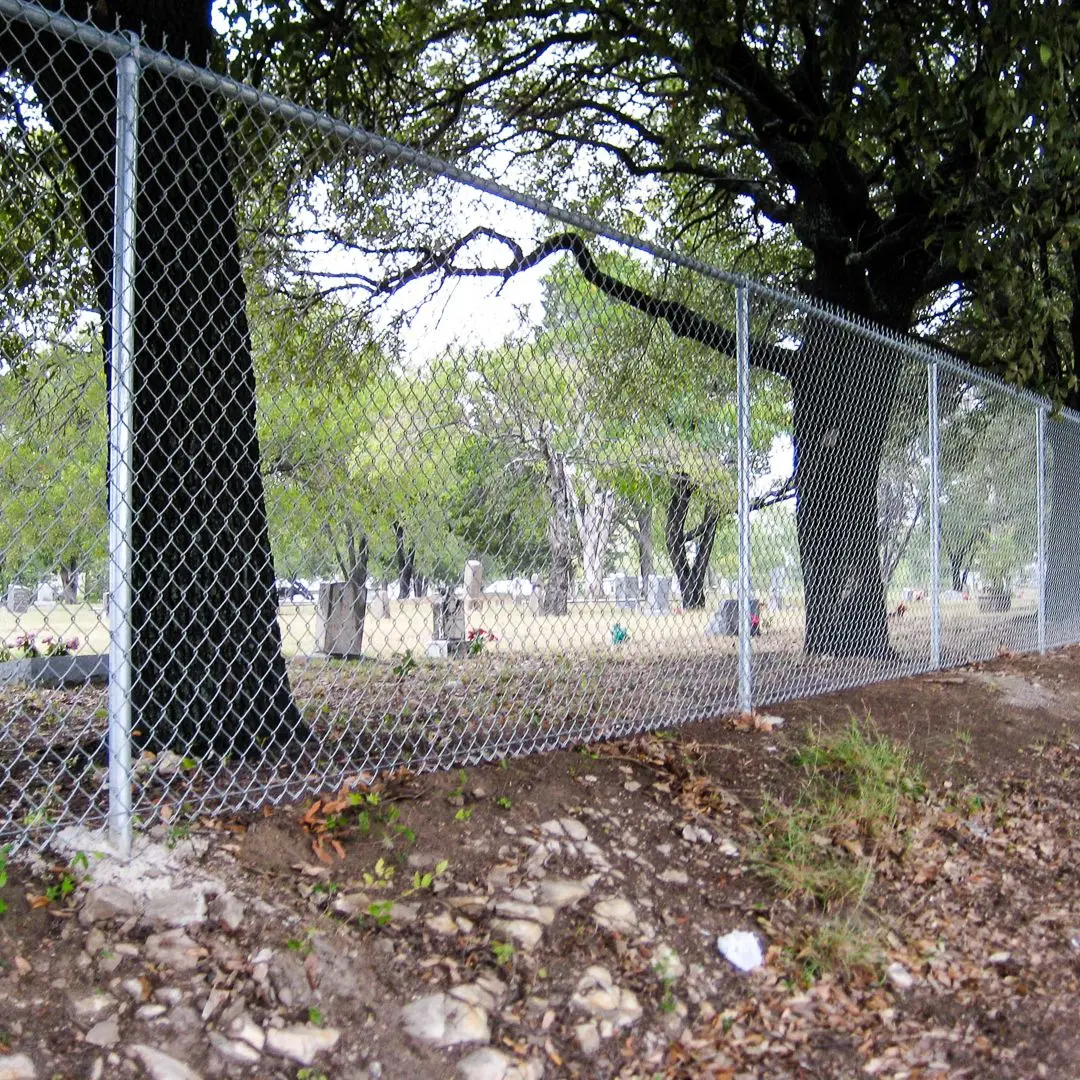 Galvanized chain link fence - galvanized chain link fence installed, Ameristar
