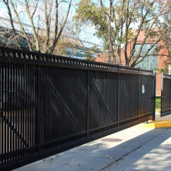 Barrette Cantilever Gates (Aluminum Classic/Contemporary, Chain Link)