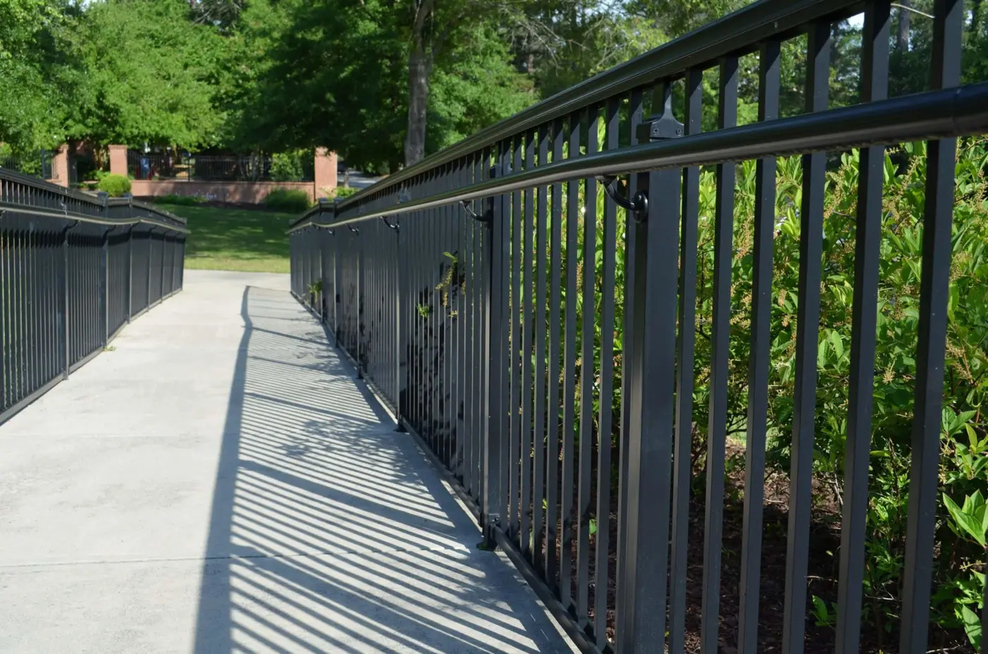 Barrette aluminum ada handrail matte black 5 scaled