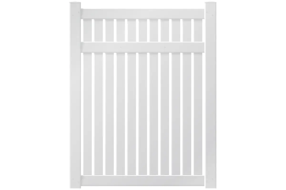 vinyl fence gate