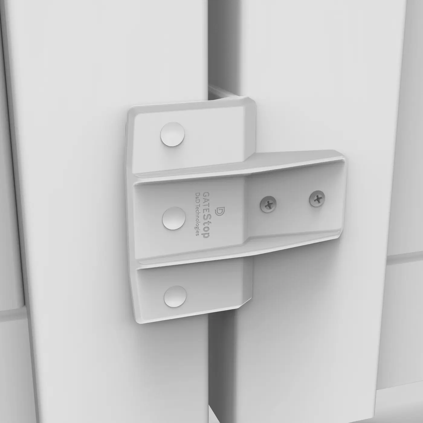 D&D Technologies Source Asset Gate Stop S3 GS3S3WT white hero
