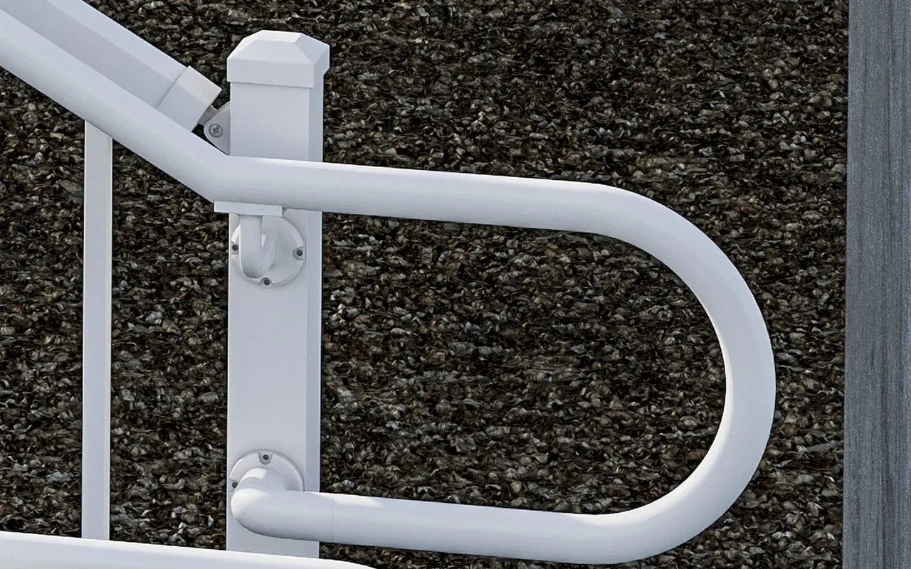 Deckorators DK Secondary Handrail Loop White Composite Deck 1280x800 6b97e9a3 9b5d 493a 8aa5 e196ee86d0f0