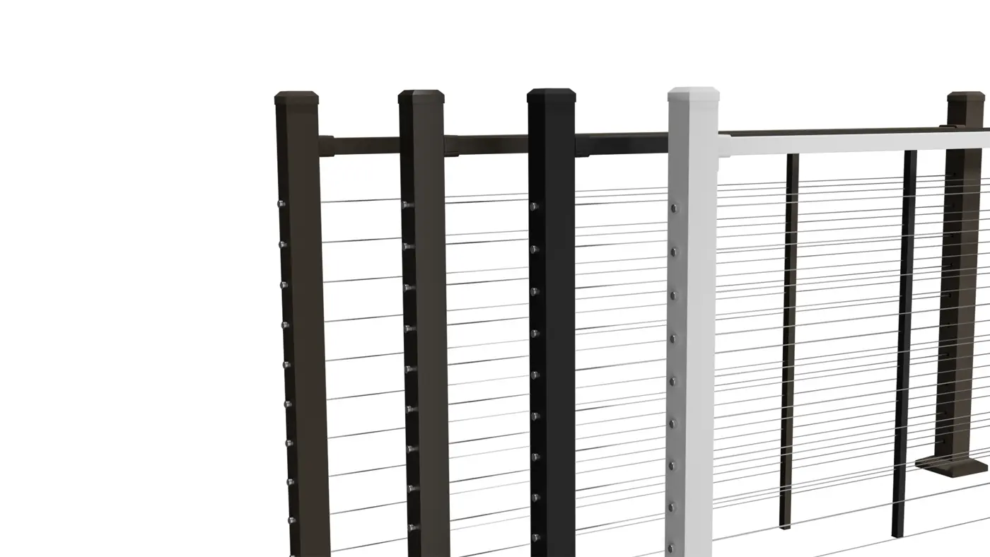 Deckorators Contemporary Cable Railing photo