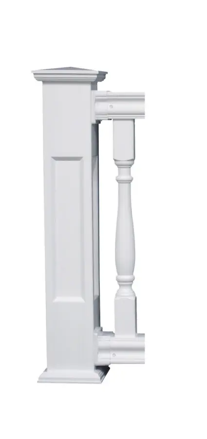 Envision Source Asset V410 Vinyl Turned Newel Post Recessed Panel e1494939448417