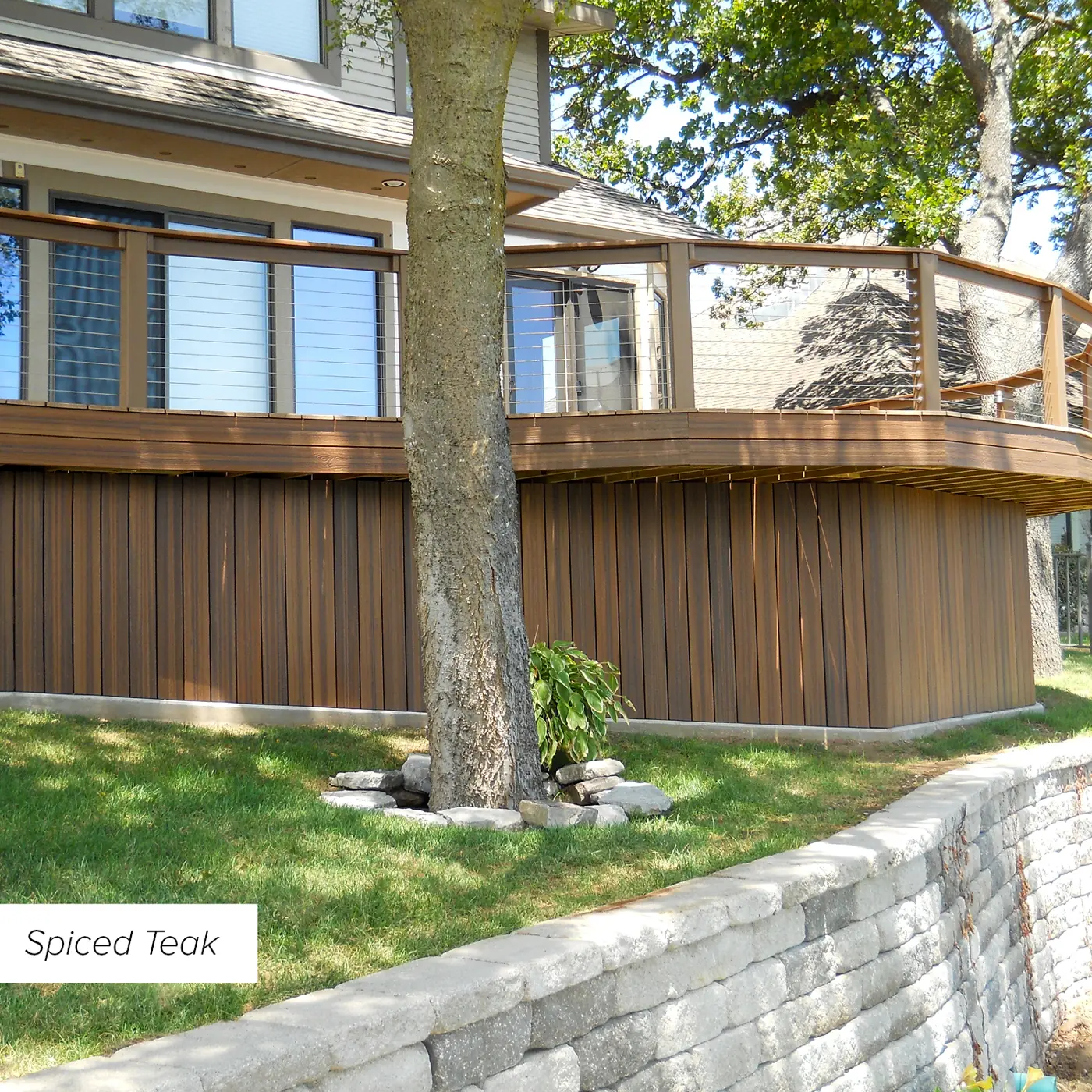 Envision Composite Decking Spiced Teak