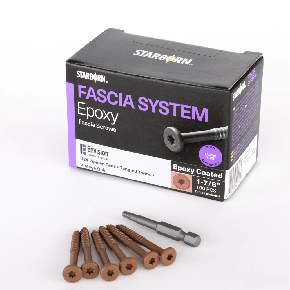 Envision Color Match Deck Screws & Fascia Fasteners