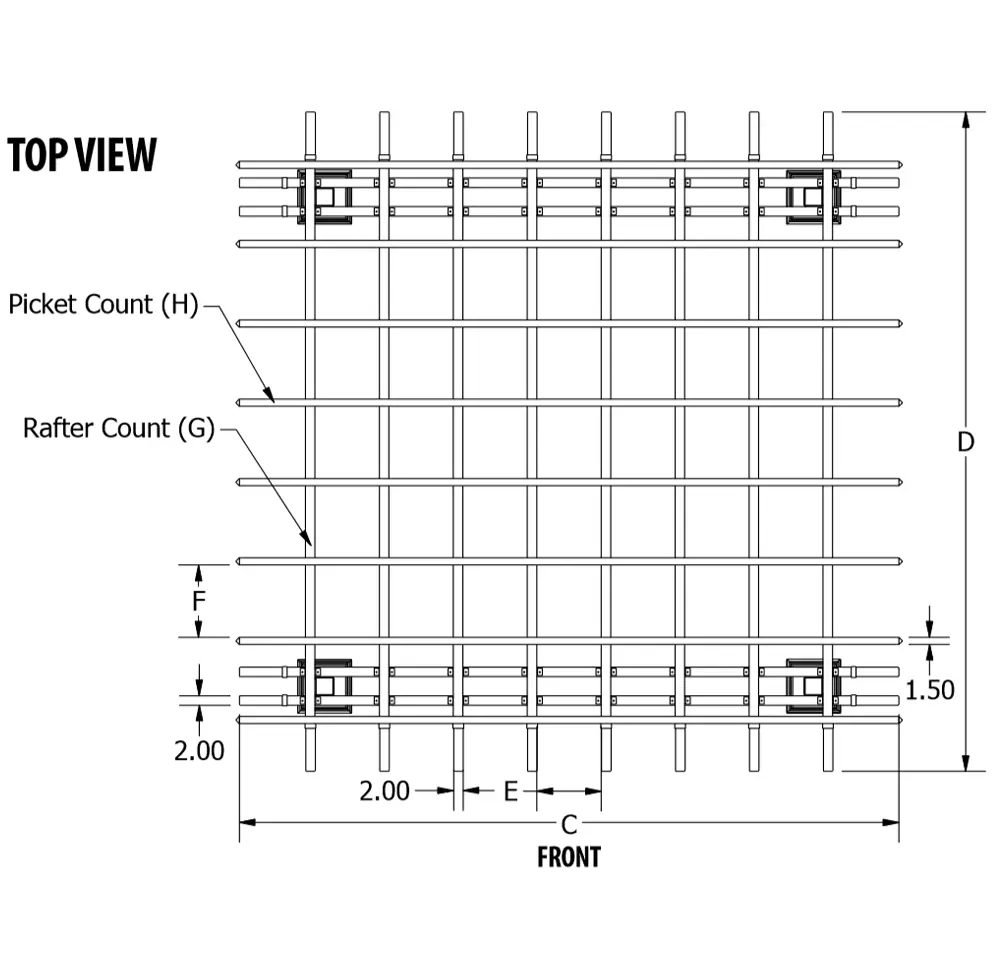 Illusions Pergola Kits
