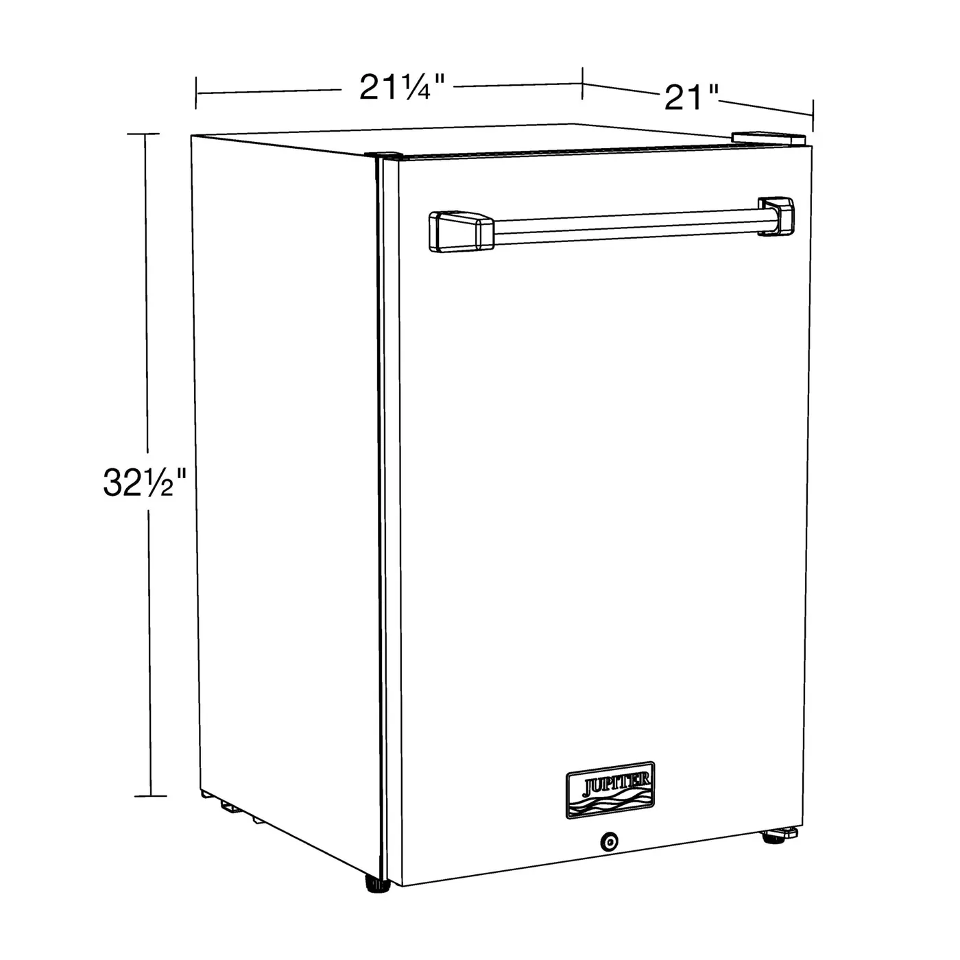 Jupiter Outdoor Refrigerator