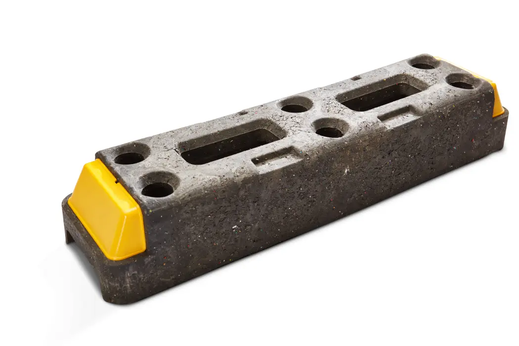 Oxford OxBlock HiVis heavy fence post base
