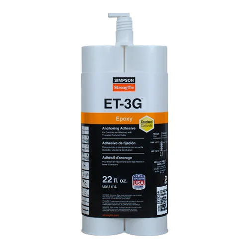 ET-3G epoxy anchoring adhesive cartridge