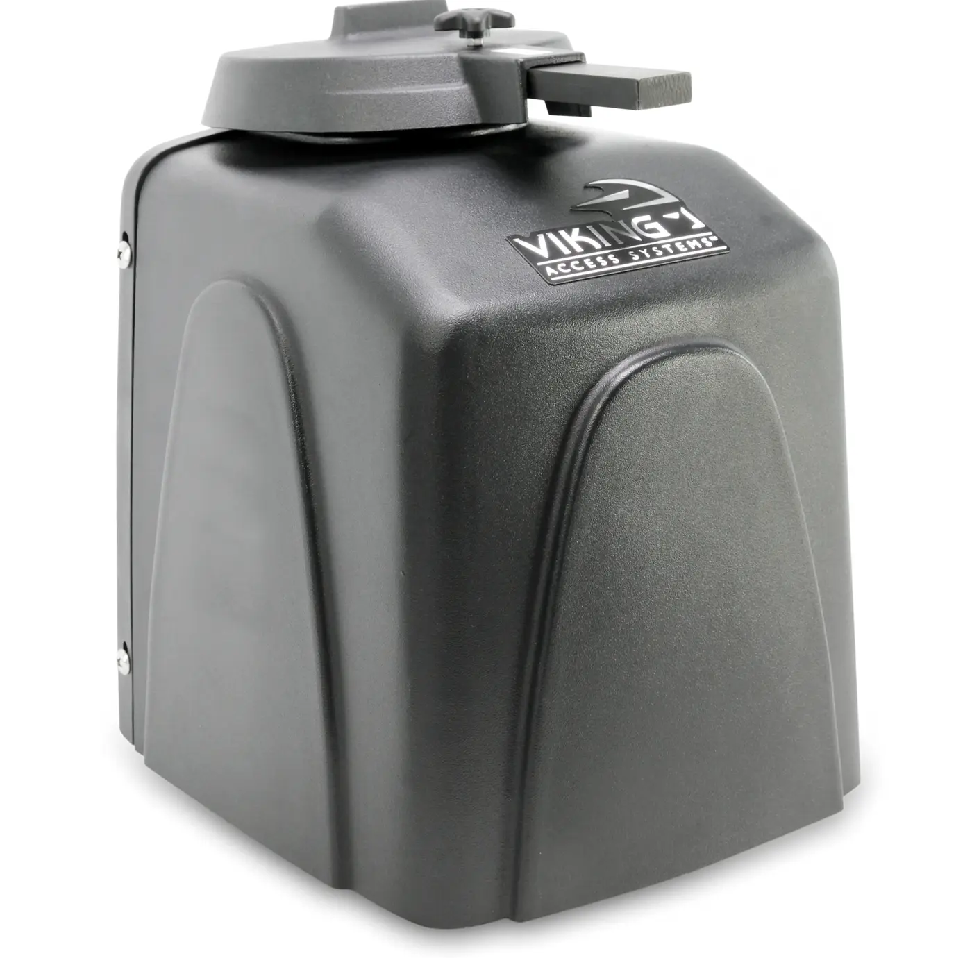 Viking slide gate operator with protective cover