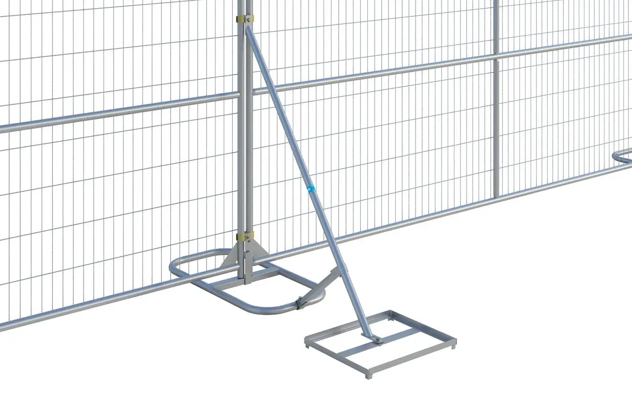 Temporary fence stand and weight - temporary fence stabilizer and ballast accessories, ZND